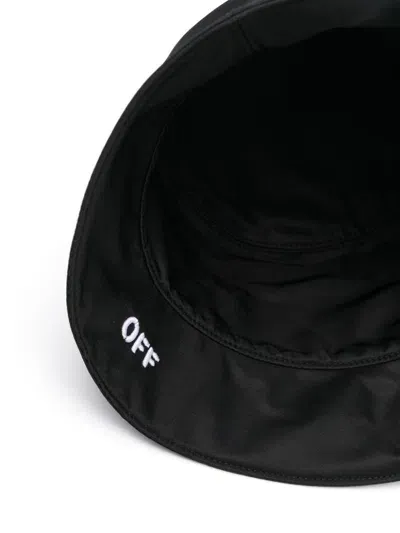 Off-white Hats In Black