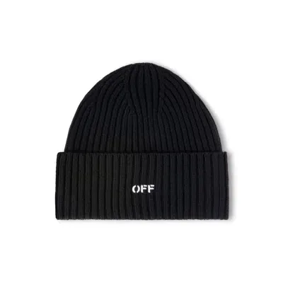 Off-white Hats In Black