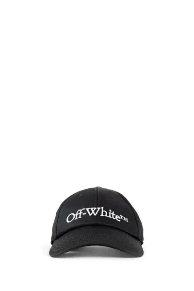 Off-white Caps In Black&white