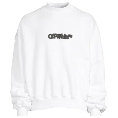 Pre-owned Off-white Herren Sweatshirts Omba070f23fle002 0110 In Wei