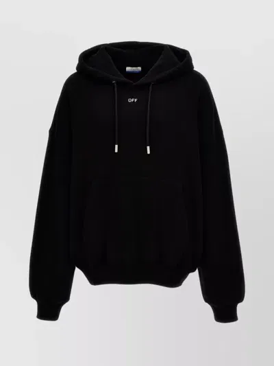 Off-white Matthew Hoodie In Black