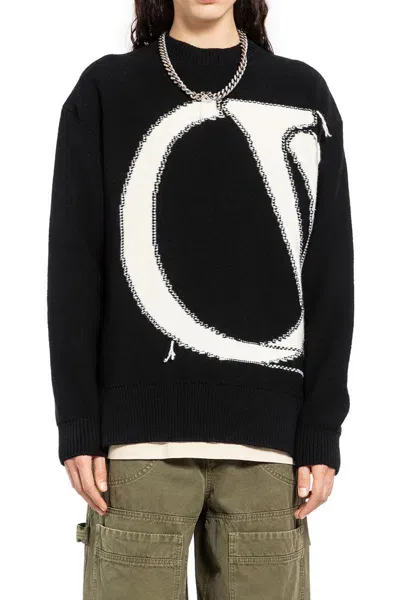 Off-white Knitwear In Black