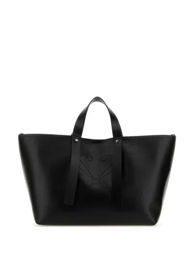 Off-white Large Day Off Tote Bag In Black