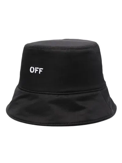 Off-white Off White Logo Reversible Bucket Hat