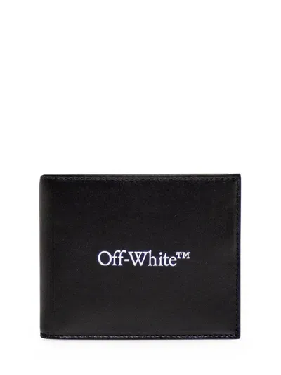 Off-white Logo Wallet In Black