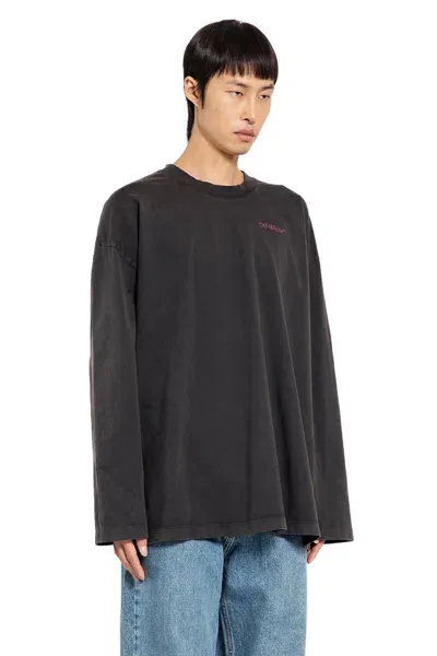 Off-white Long Sleeves In Black