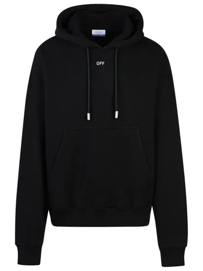 Off-white Off White 'skate' Black Cotton Sweatshirt