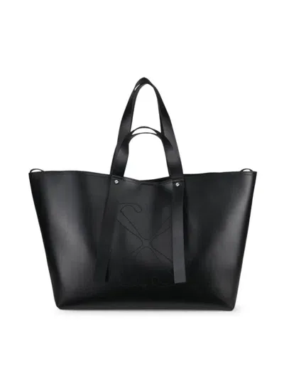 Off-white Large Day Off Tote Bag In Black