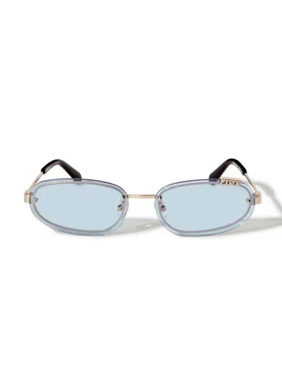 Off-white Miami Sunglasses In Gold