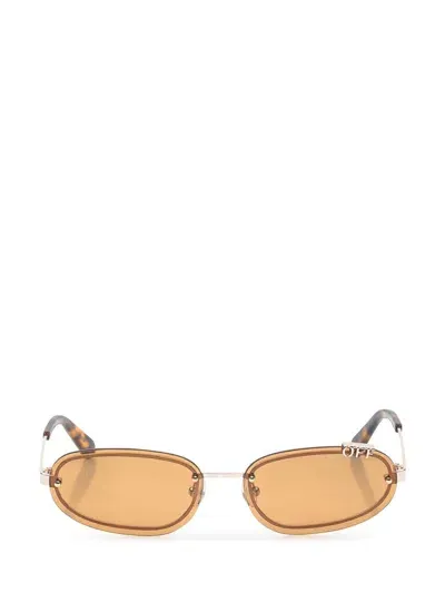 Off-white Miami Sunglasses In Gold