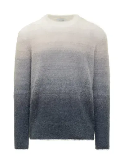 Off-white Mohair Sweater In Medium Grey