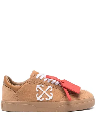 Off-white New Low Vulcanized Sneakers In Neutrals