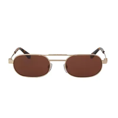 Off-white Oeri123 Vaiden 7664 Gold Brown Sunglasses In Oro