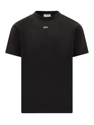 Off-white Off Slim T-shirt In Black