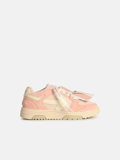 Off-white 'o.o.o' Slim Sneakers In Pink Fabric