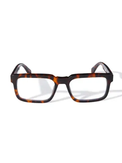 Off-white Optical Style 70 In Brown