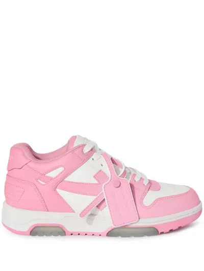 Off-white Out Of Office Sneakers In Pink & Purple