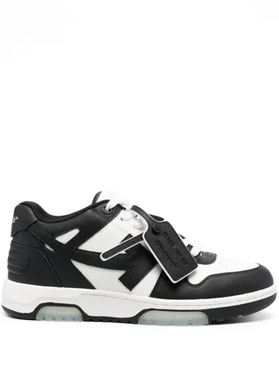 Off-white Out Of Office Leather Sneakers In ホワイト