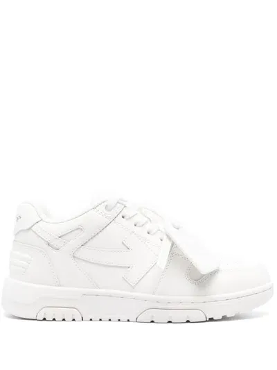 Off-white Out Of Office Leather Sneakers In White