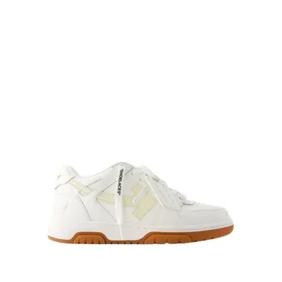 Off-white Out Of Office Leather Sneakers In White