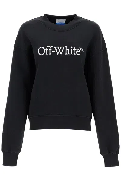 Off-white Urban Chic Oversized Sweatshirt With Asymmetrical Hem In Multicolor