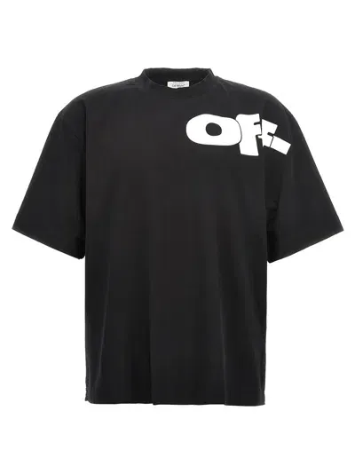 Off-white Off White 'shared Logo Skate' T Shirt In Multicolor