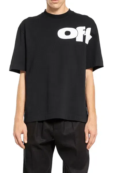 Off-white Short Sleeves In Black