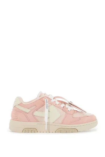 Off-white Off White Slim Out Of Office Sneakers In Pink