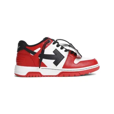 Off-white Sneakers In Red