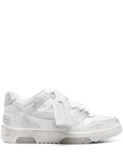 Off-white Out Of Office Low-top Sneakers In White Whit