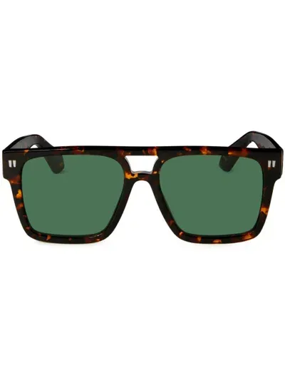 Off-white Springfield Sunglasses In Brown