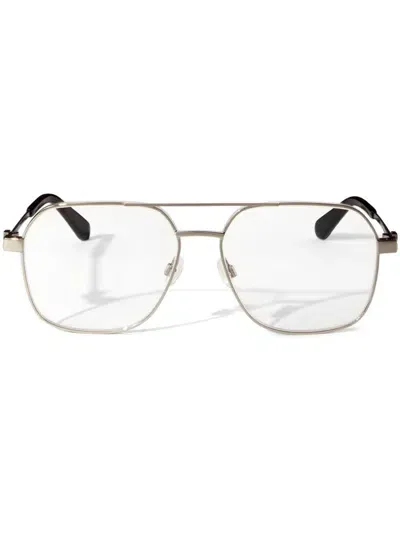 Off-white Style 7j Glasses In Silver