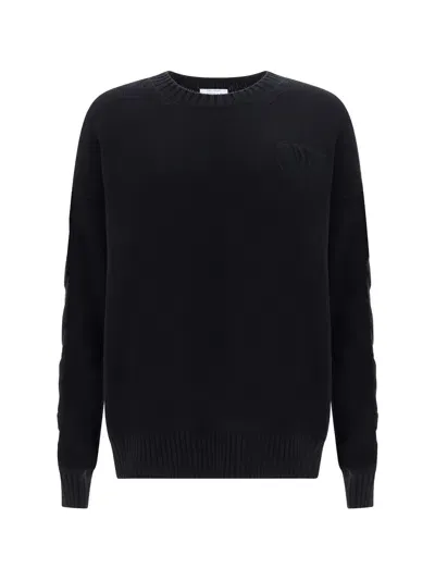 Off-white Sweater In Black