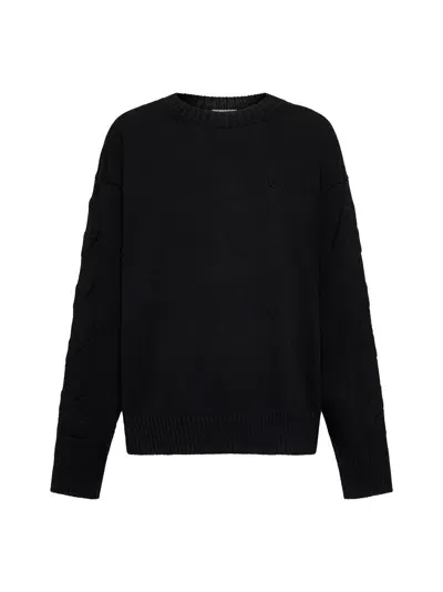 Off-white Sweater In Black