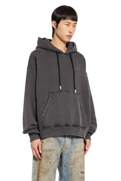 Off-white Hooded In Black