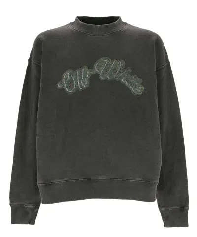 Off-white Sweatshirt In Black