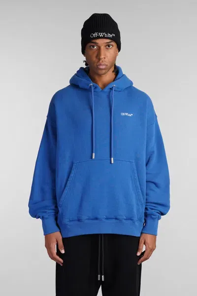 Off-white Sweatshirt In Blue