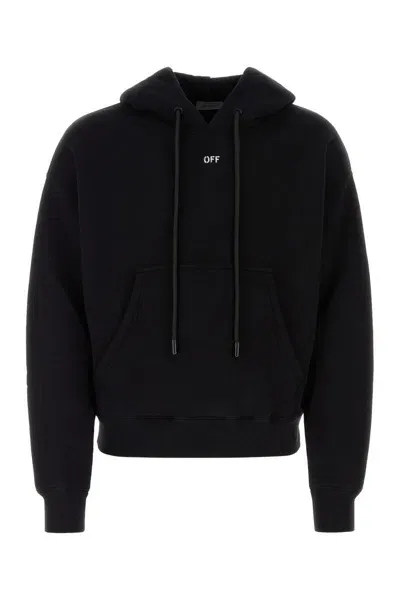 Off-white Off White Sweatshirts In Blackwhit