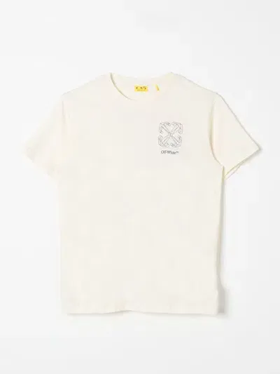 Off-white T-shirt  Kids Kids Color White In Weiss