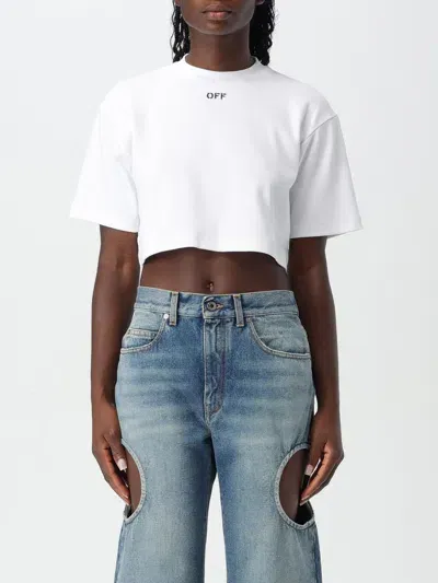 Off-white T-shirt  Woman Color White In Weiss