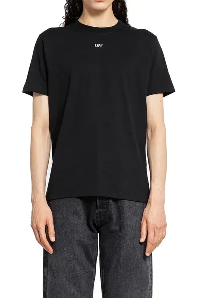 Off-white T-shirts In 1001 Black Whit