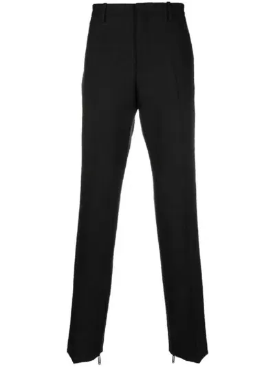 Off-white Tailored Trousers In Black