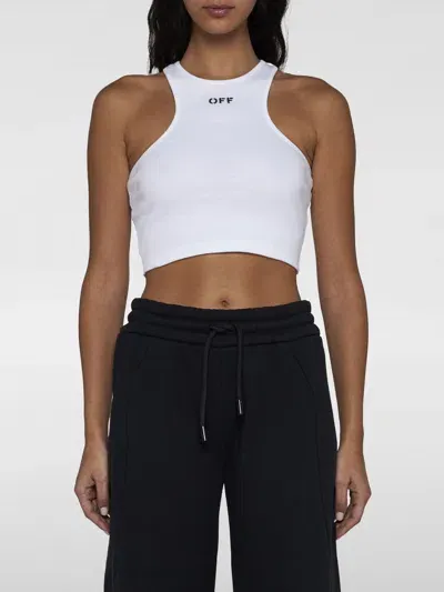 Off-white Top  Damen Farbe Weiss