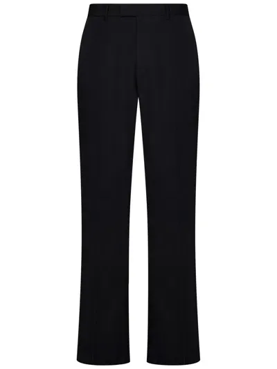 Off-white Trousers In Black