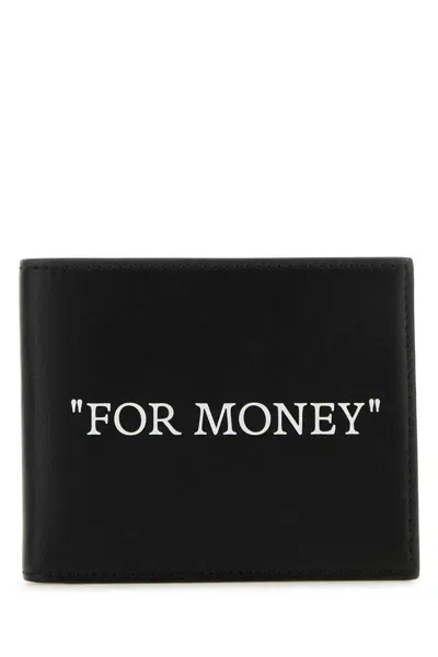 Off-white Off White Wallets In Black