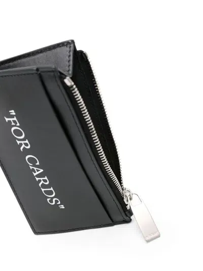 Off-white Off White Wallets In Black