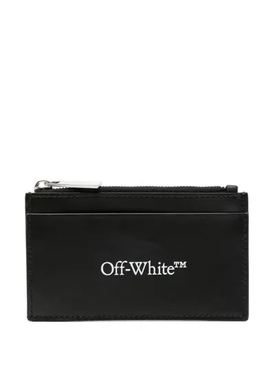 Off-white Off White Wallets In Black-wh