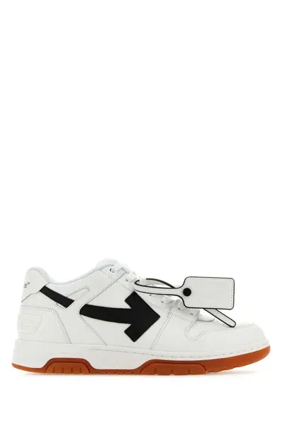 Off-white White Leather Out Of Office Sneakers