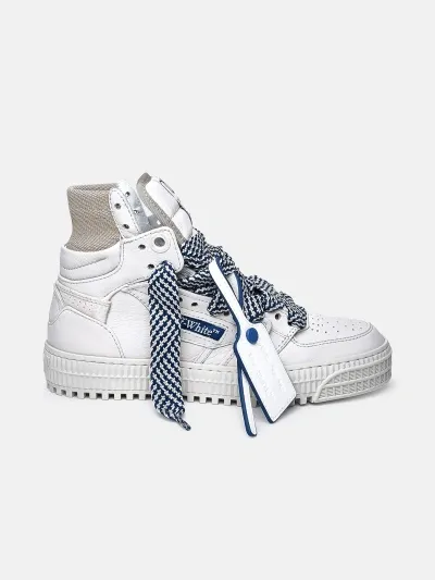 Off-white White Leather Sneakers