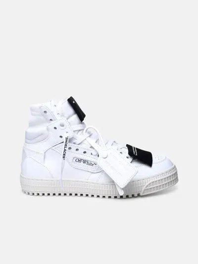 Off-white White Leather Sneakers